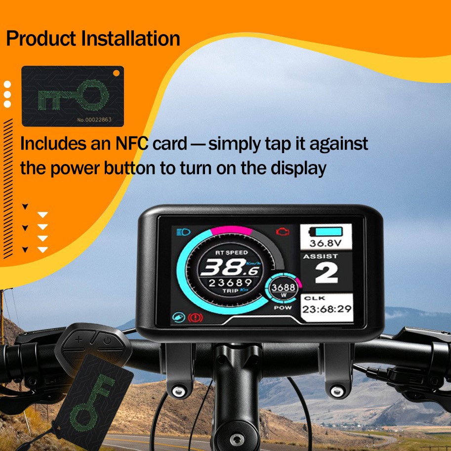 Ebike Conversion Kit 72V 3000W - Kit de conversion pour vélo tout-terrain