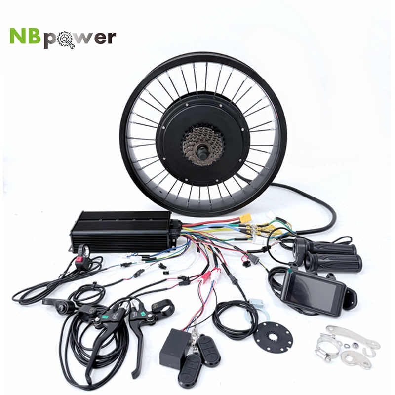 Kit de conversion de vélo de n - 72V 5000W Hub Motor Kit avis et prix