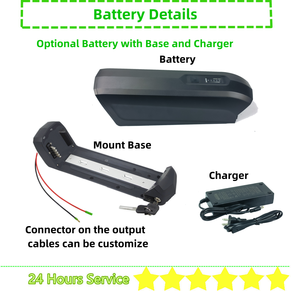 Batterie Hailong Ouverte à 2 C - Ebike Battery 48V 20Ah Hailong avis et prix