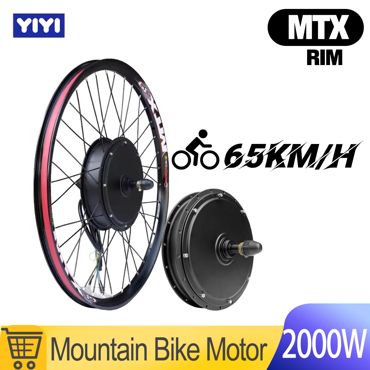 Moteur de roue de vélo électri - Ebike Conversion Kit 72V 3000W avis et prix