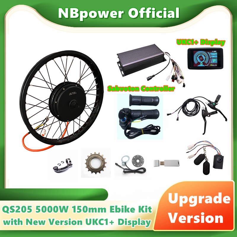 NBpower/QS205 5000W V3 150mm m - 72V 5000W Hub Motor Kit avis et prix