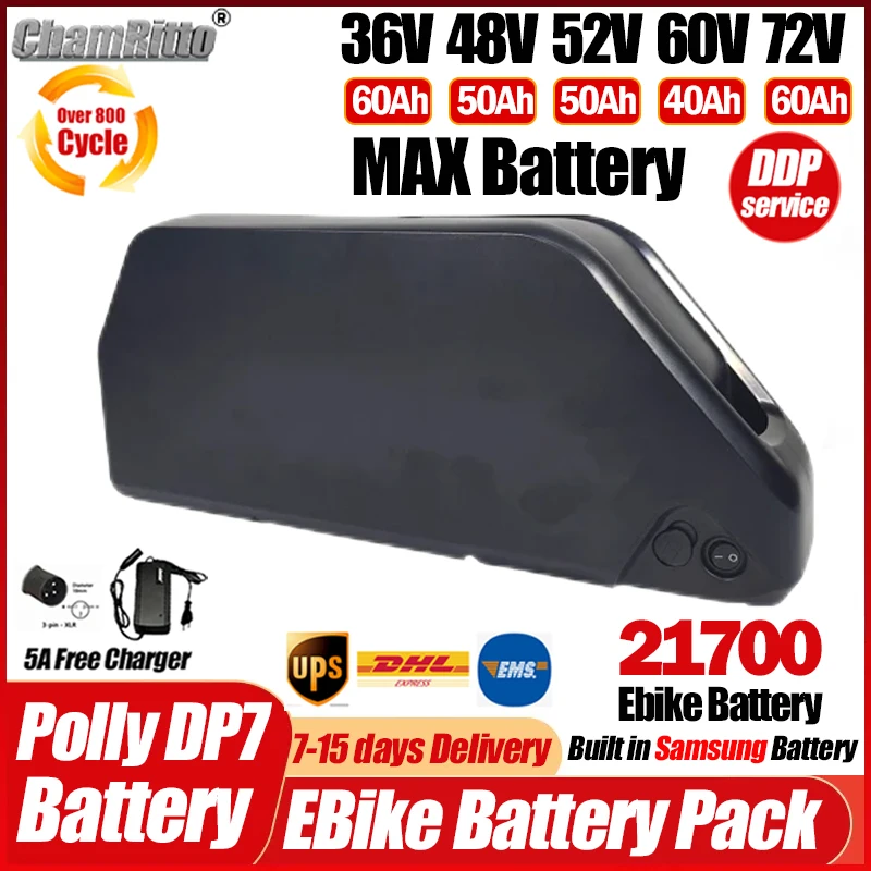 Batterie Hailong Polly DP7 pou - Ebike Battery 48V 20Ah Hailong avis et prix