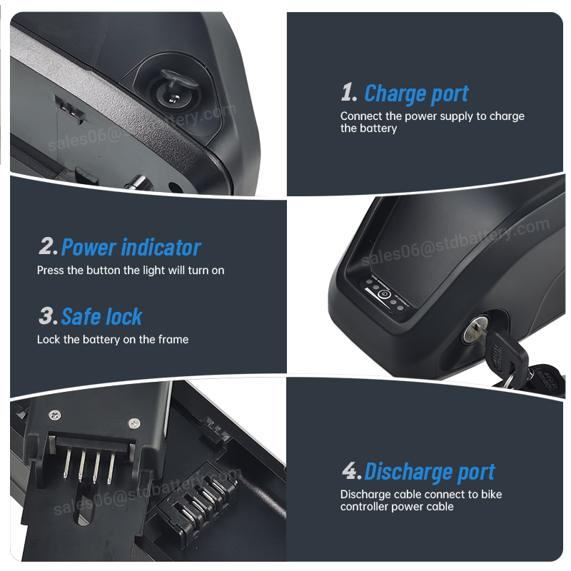Hailong-Batterie pour vélo éle - Ebike Battery 48V 20Ah Hailong avis et prix